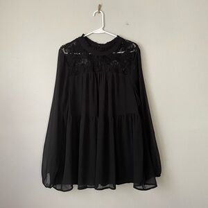Torrid Women’s Black Lace Blouse 2X